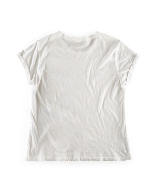 &SONS Trading Co White Damsons Herald T-Shirt