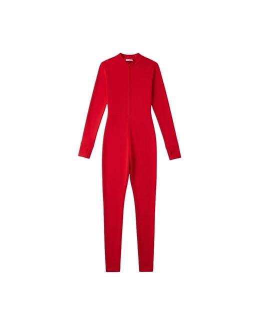 Altra Volta Red Sculpt Soft Zip Jumpsuit
