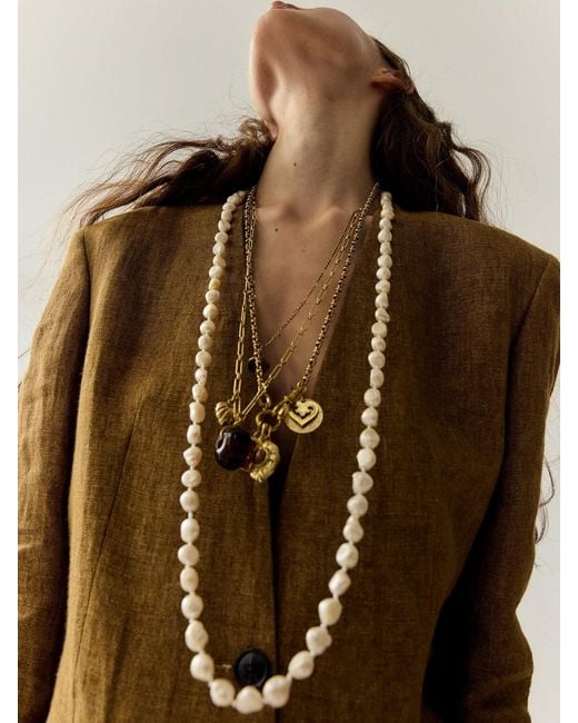 Sita Nevado White Polo Necklace