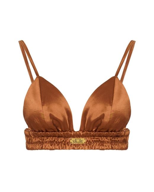 Vazaf Brown Full Moon Bra