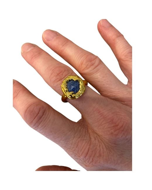 Mitsymay Jewellery Blue One Of A Kind Sapphire Ring