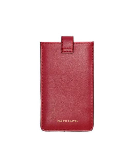 Pack'n Travel Red Glasses Case Cherry