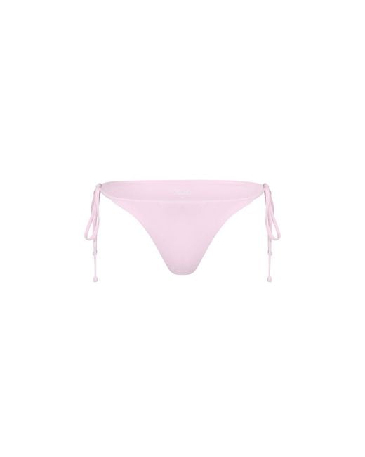 Pianella's Pink Equilibrium String Bikini Bottom – Light