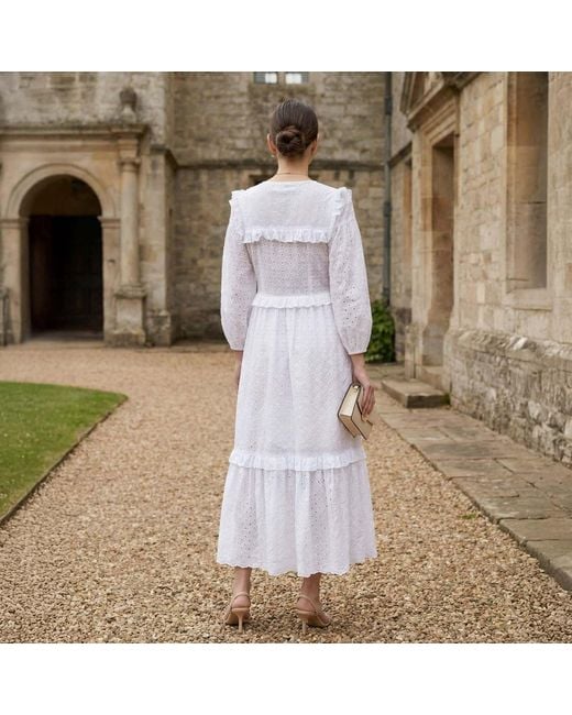 The Well Worn White The Aubrielle Shirtdress