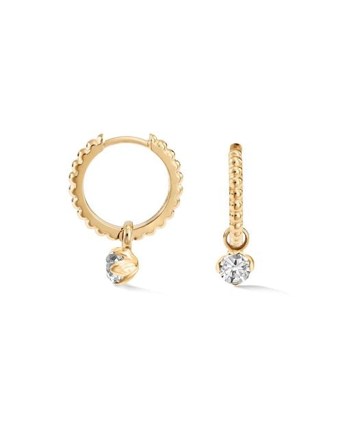 Dower & Hall Metallic Topaz Large Dotty Orissa Hoops