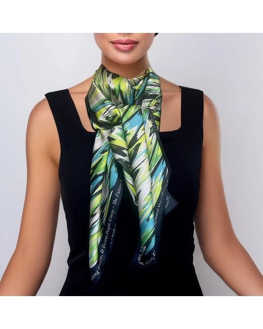 Maxjenny Green Scarf
