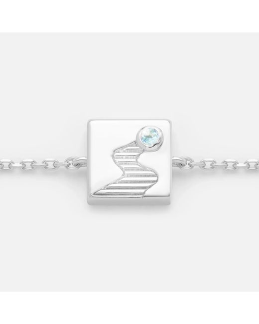 Kouree Metallic 'You Know The Way' Fixed Charm Bracelet