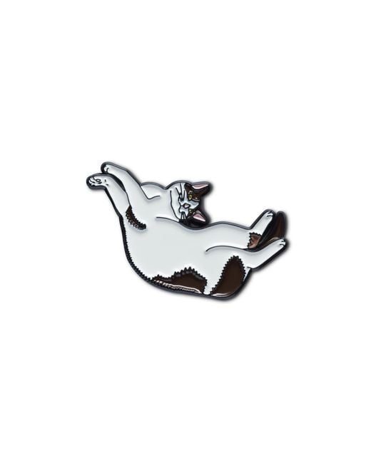 Make Heads Turn Black Enamel Pin Look