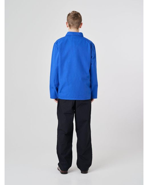 Uskees Blue Overshirt for men
