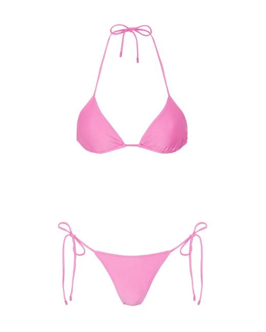 Sunkissed Pink Le Triangle Top