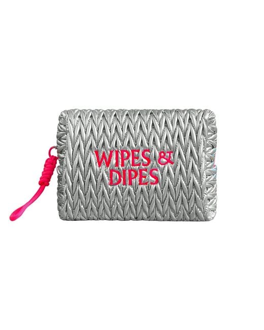 Lilly Loves Red Wipes & Dipes Cosmetic Bag