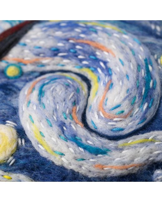 Heartfelt Layers Blue Van Gogh Starry Night