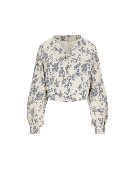 Baltér White Mistral Floral Jacket