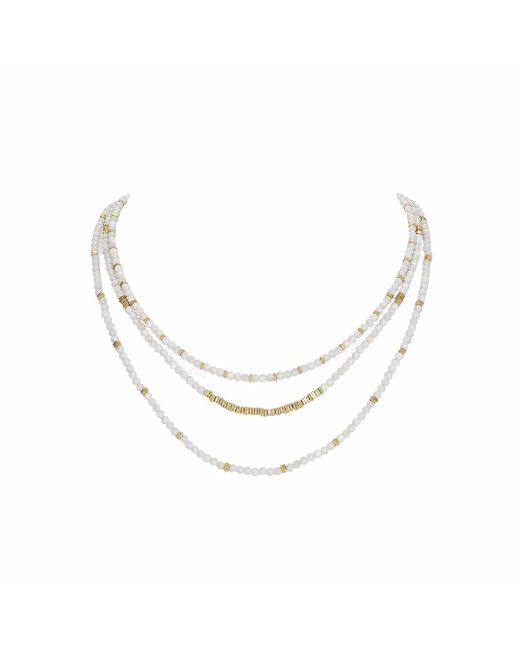 Retro Chic Metallic Athena Necklace