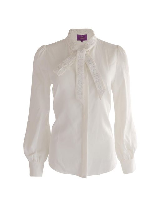 House of Kind White The Goddess Blouse