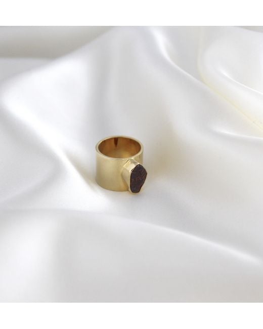 Gem Island Metallic Deva Ring