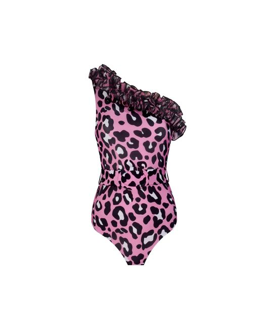 Nur Karaata Purple Alexis Leo Swimsuit