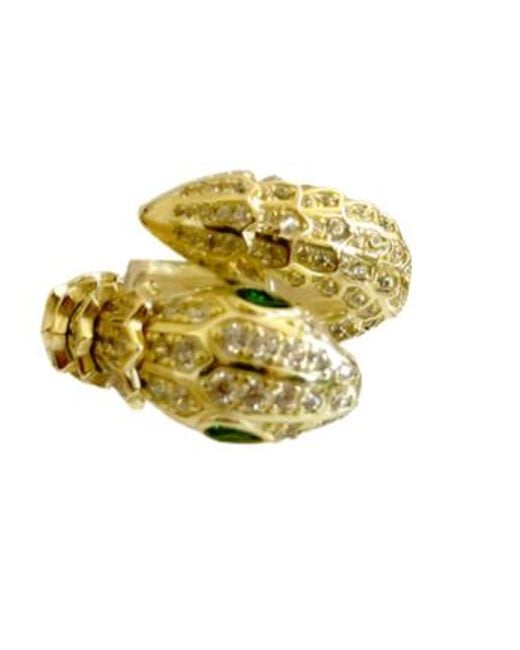 Laura Gray Metallic Over Sterling Snake Ring