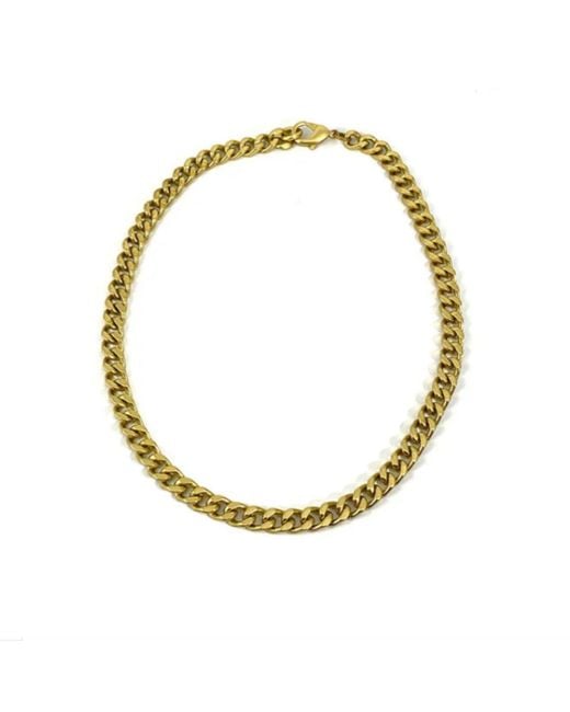 Rachel Nathan Metallic Perfect Curb Necklace