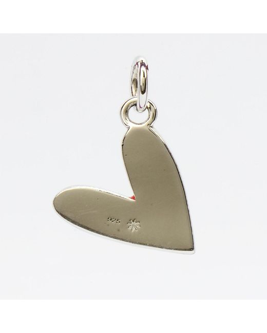 Pinnole Red Heart Charm