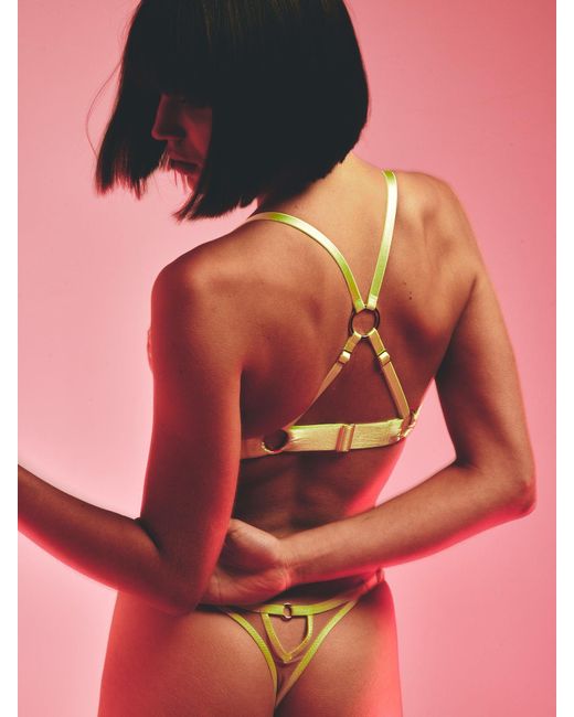 Somewhere Never Pink Super Fan Thong