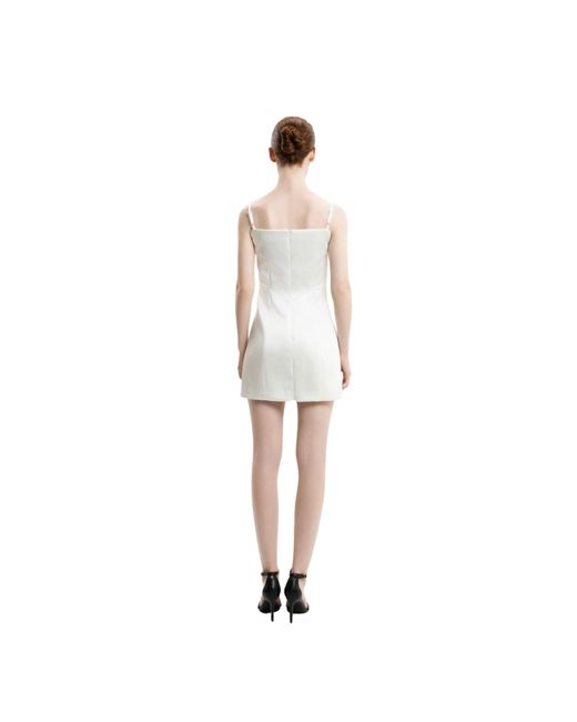 Iellele White Mini Dress “A” –