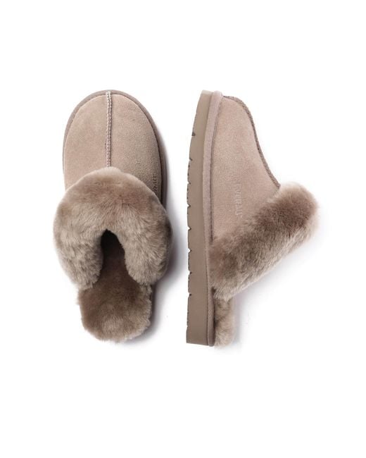 EverAu Australia Brown Raven Slippers