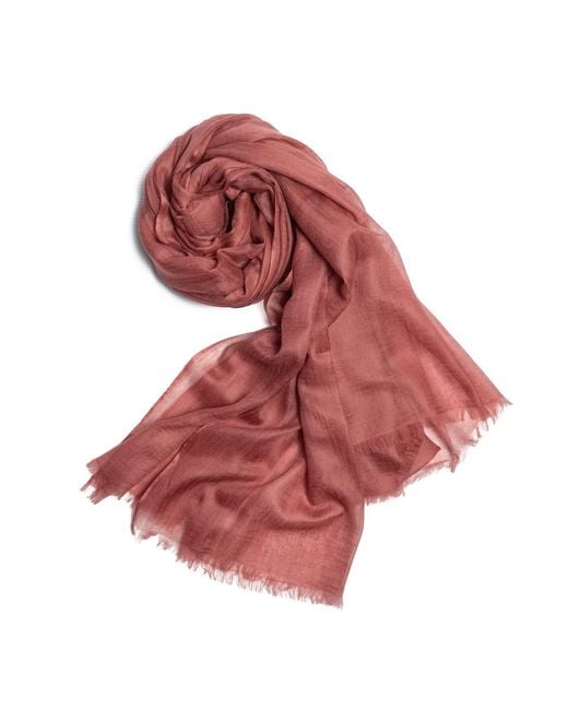 Bel Cashmere Red Light Cashmere Foulard