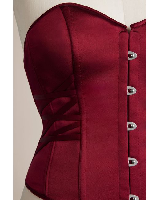 Scarlett Gasque Red Cindy Corset