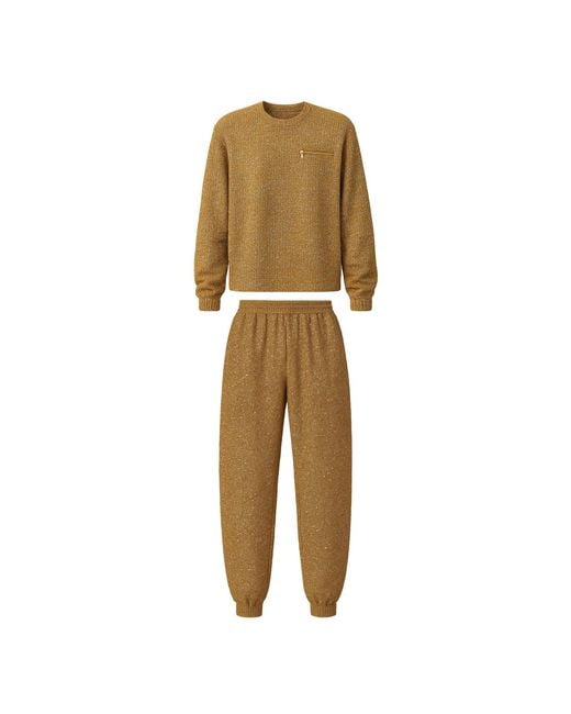 Maui X Lolita Yellow Star Sweatsuit for men