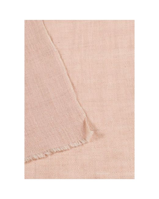 Heritagemoda Pink Neutrals Handmade Soft Nude Blush Pure Pashmina Cashmere Scarf From Kashmir