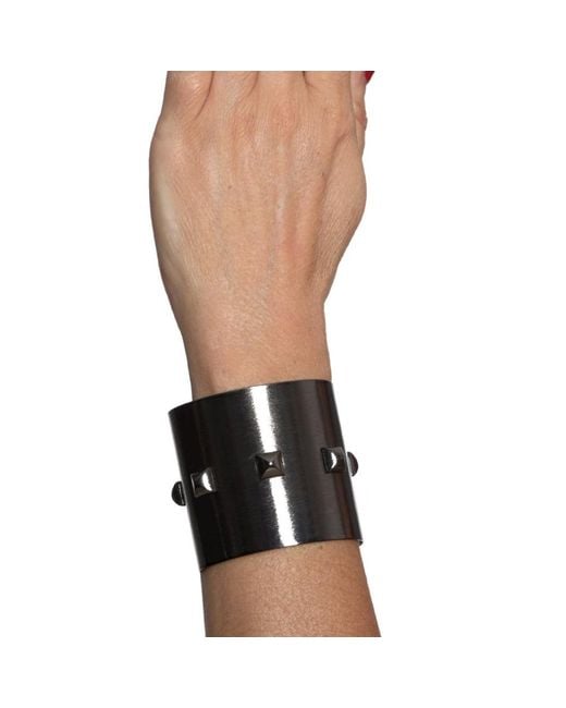 Addicted Gray Nyx Noir Oxidized Matte Sterling Cuff