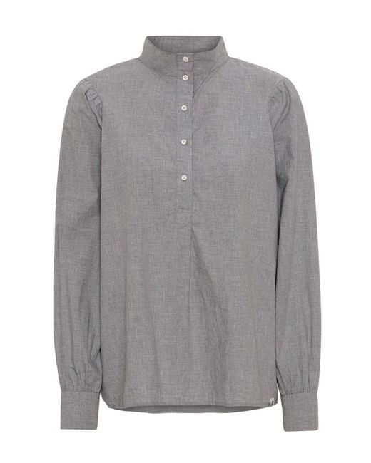 GROBUND Gray The Sonja Shirt
