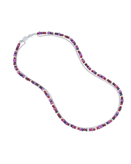 Dower & Hall Metallic Cassis Orissa Necklace