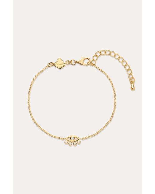 Vanhi Metallic Defender Evil Eye Bracelet