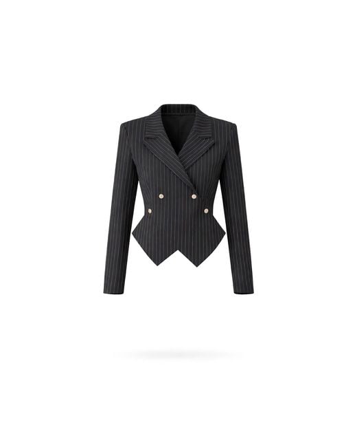 Lumina Eligma Black Sovereign Crop Jacket