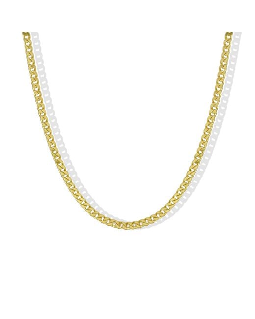 Argento Vivo Metallic The Sergia Chain Necklace