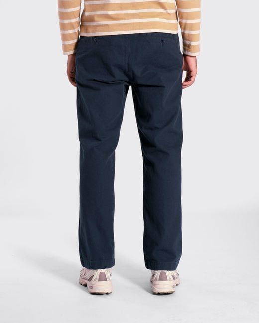 Far Afield Blue House Trouser for men