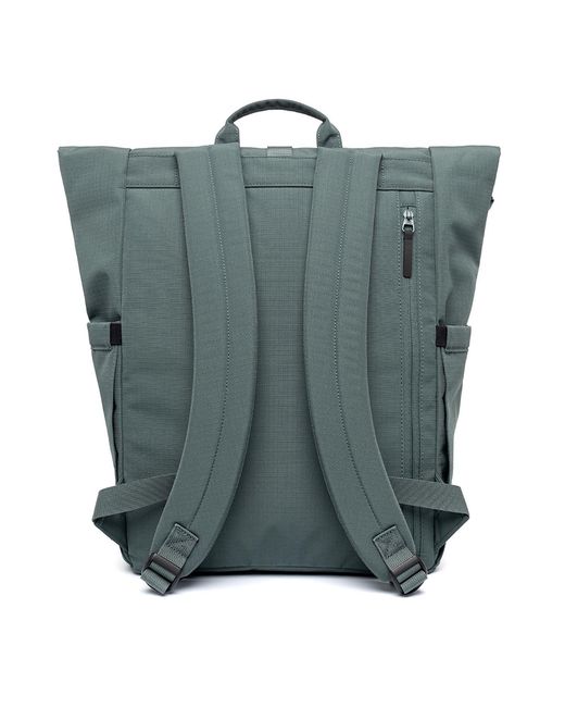 Lefrik Blue Lars Roll Top Backpack Laurel for men