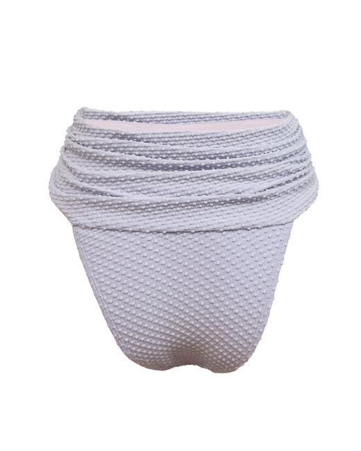 Animal Gray Seashell Bikini Bottom