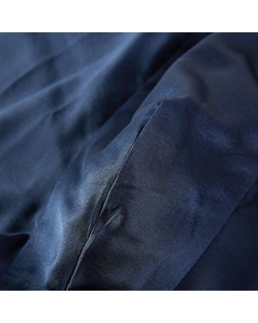 Soft Strokes Silk Blue Pure Mulberry Silk Trunks for men
