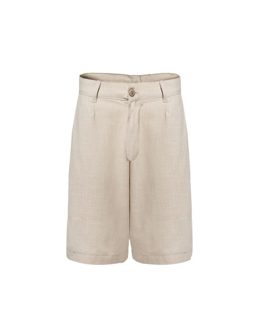 Monique Store Natural Neutrals Linen Short for men