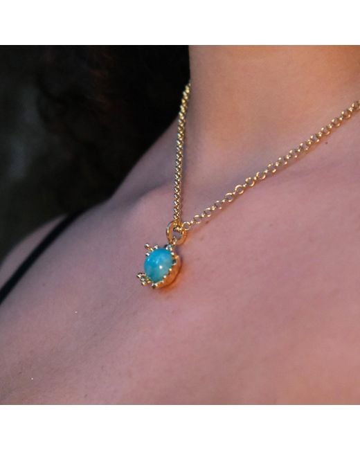Unaloe Metallic Ribes Sterling Amazonite Necklace For – Gemstone Pendant Jewelry