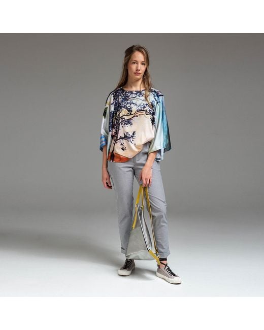 ARTISTA Blue Air Blouse