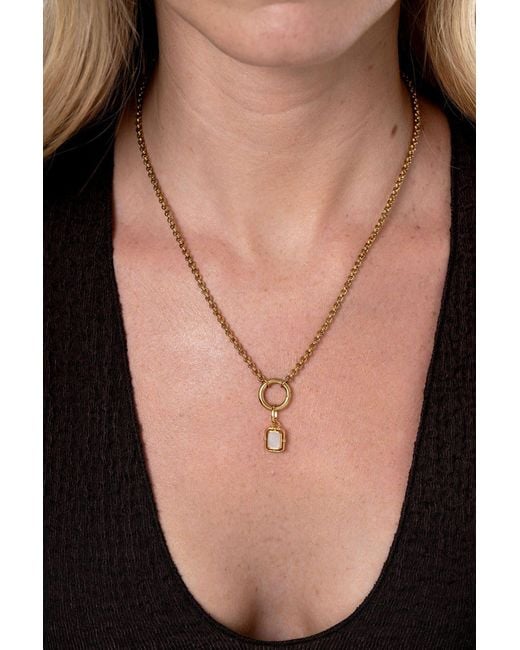 Zynnia Collective Metallic Neutrals June/Pearl Birthstone Charm
