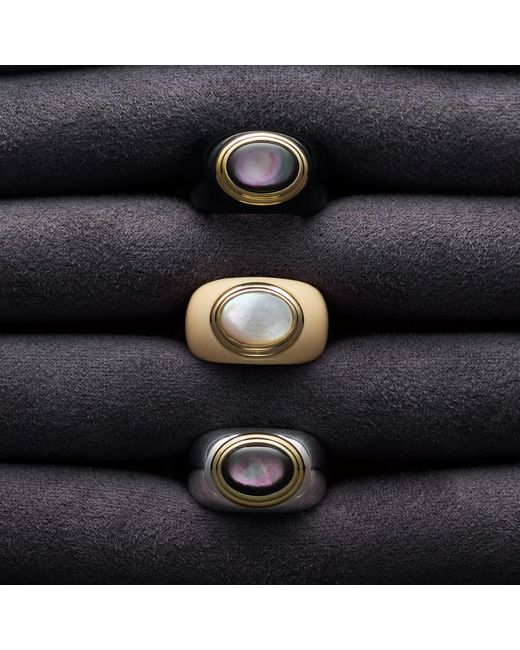 Stone Fruit White Core Ring