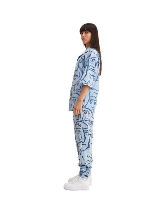 mysimplicated Blue Trousers for men