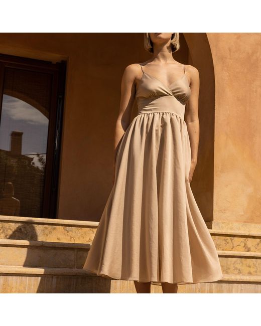 Roses Are Red Natural Neutrals Eden Dress