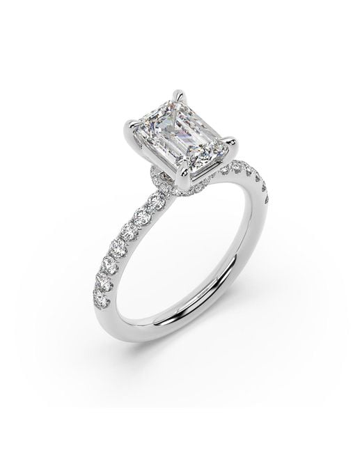 Artisan Metallic 14K Lab-Grown Diamond Designer Ring