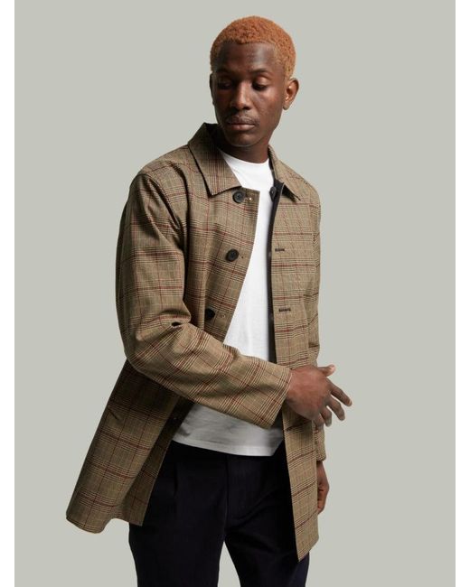 Guards London Natural Robertson Reversible Raincoat for men